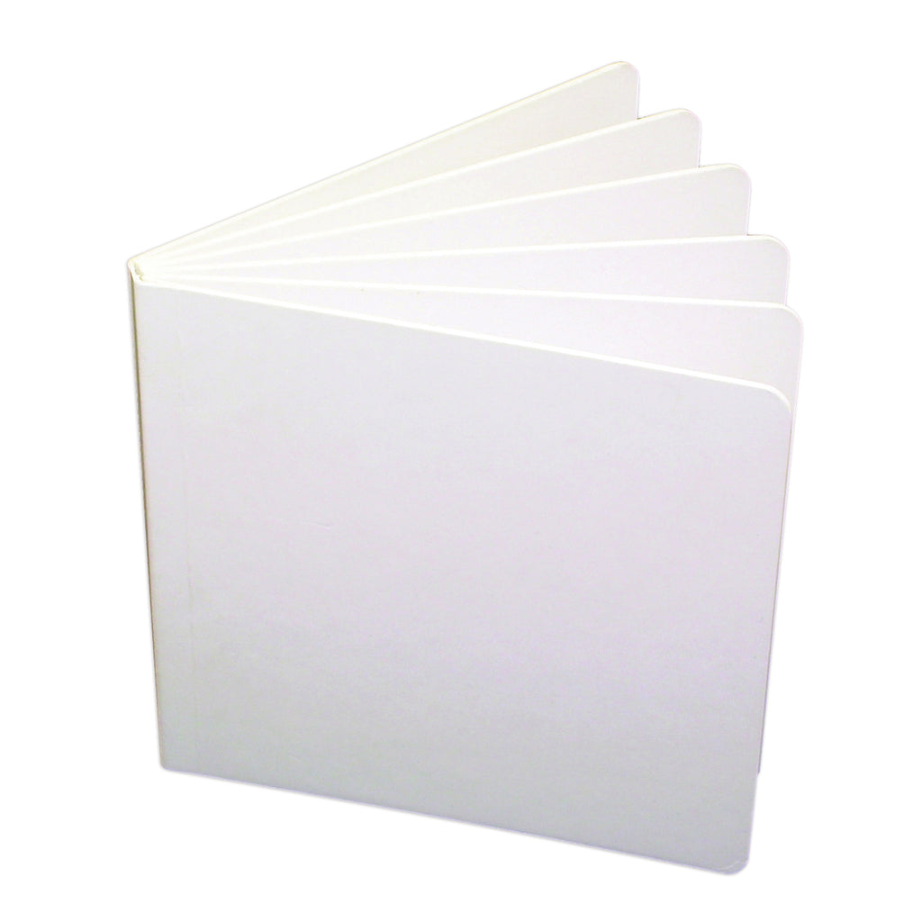 Ashley Productions White Hardcover Blank Book, 8.5" x 11"