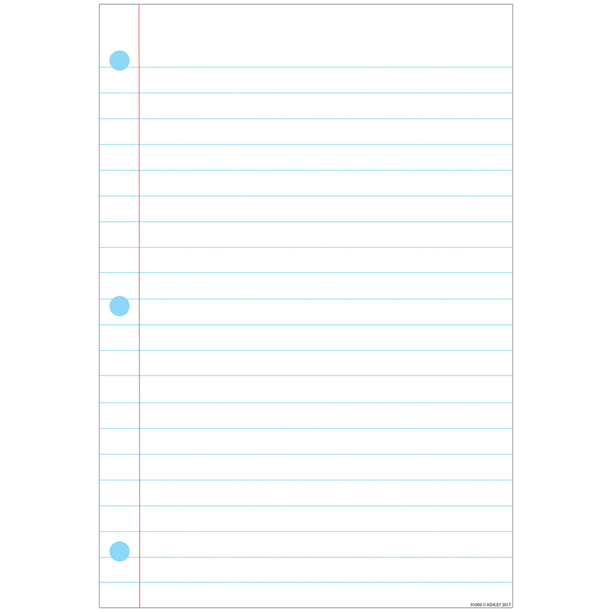 Ashley Productions Notebook Page Smart Poly™ Chart