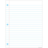 Ashley Productions Notebook Paper Smart Poly™ Chart
