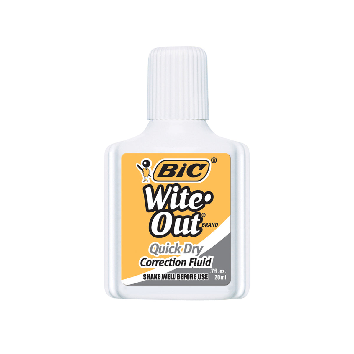 BIC Wite-Out - Quick Dry Correction Fluid, 1 Bottle