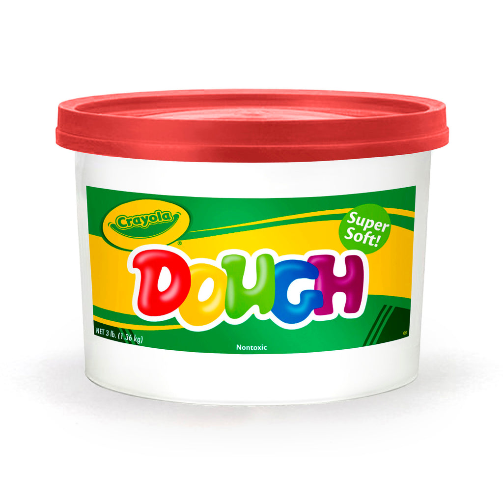 Crayola® Modeling Dough 3Lb Bucket Red