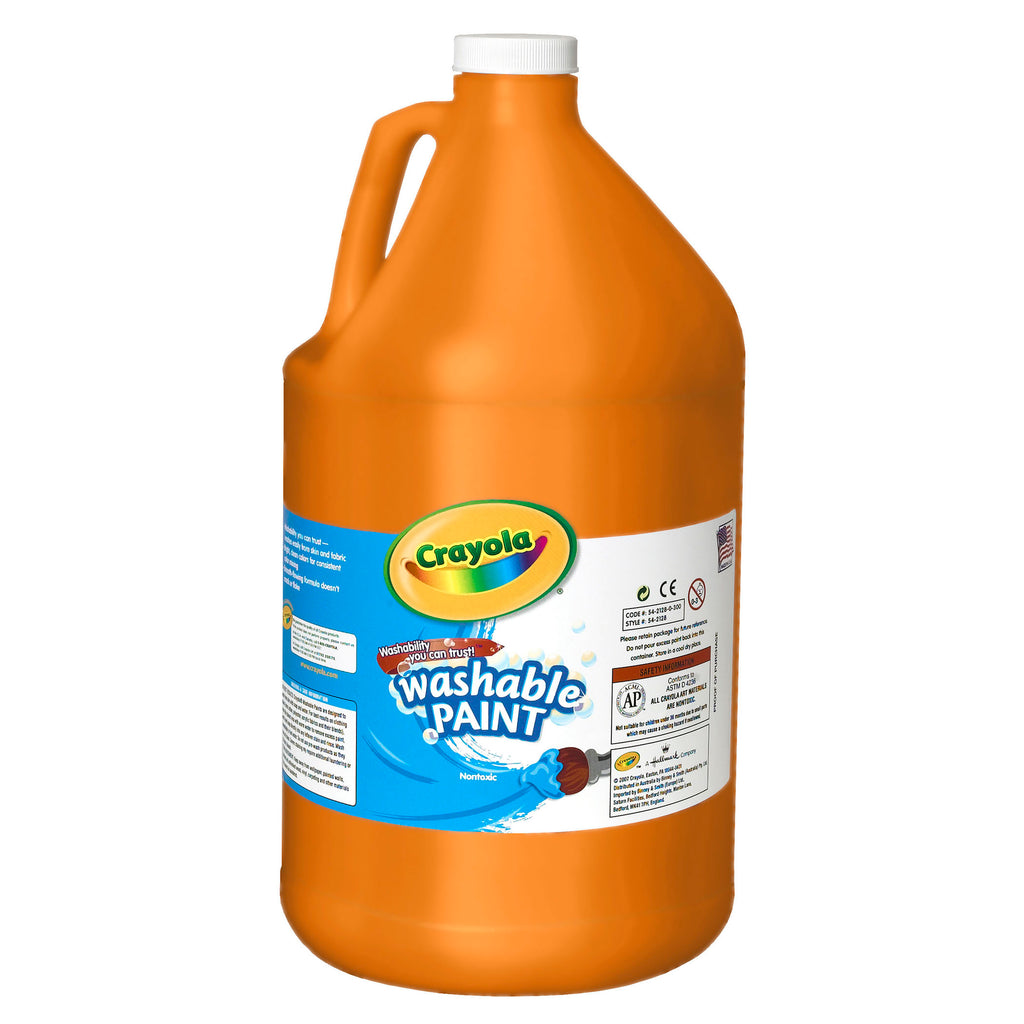 Crayola® Washable Paint Gallon Orange