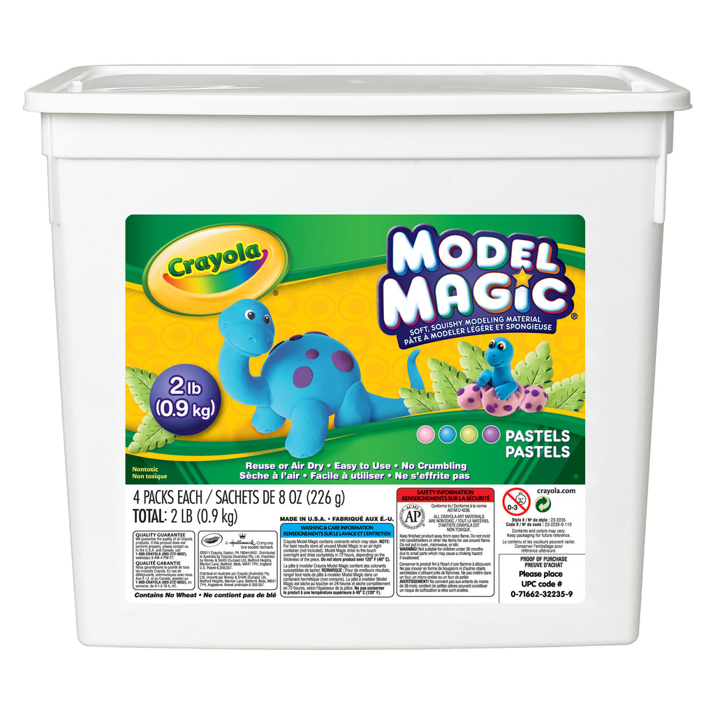 Crayola® Model Magic, 2 Lb Bucket - Pastel Colors (discontinued)