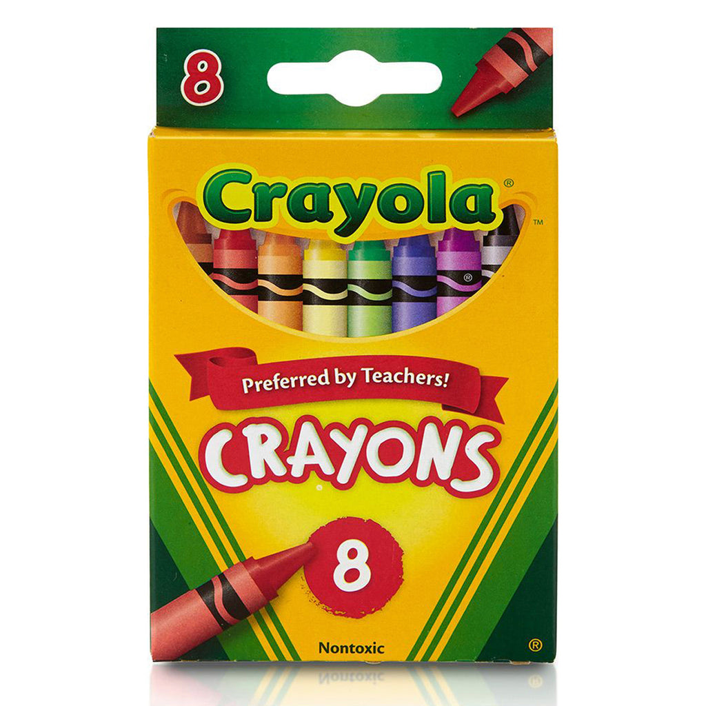 Crayola® Crayons 8 Color Peggable