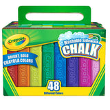 Crayola® Washable Sidewalk Chalk 48 Count