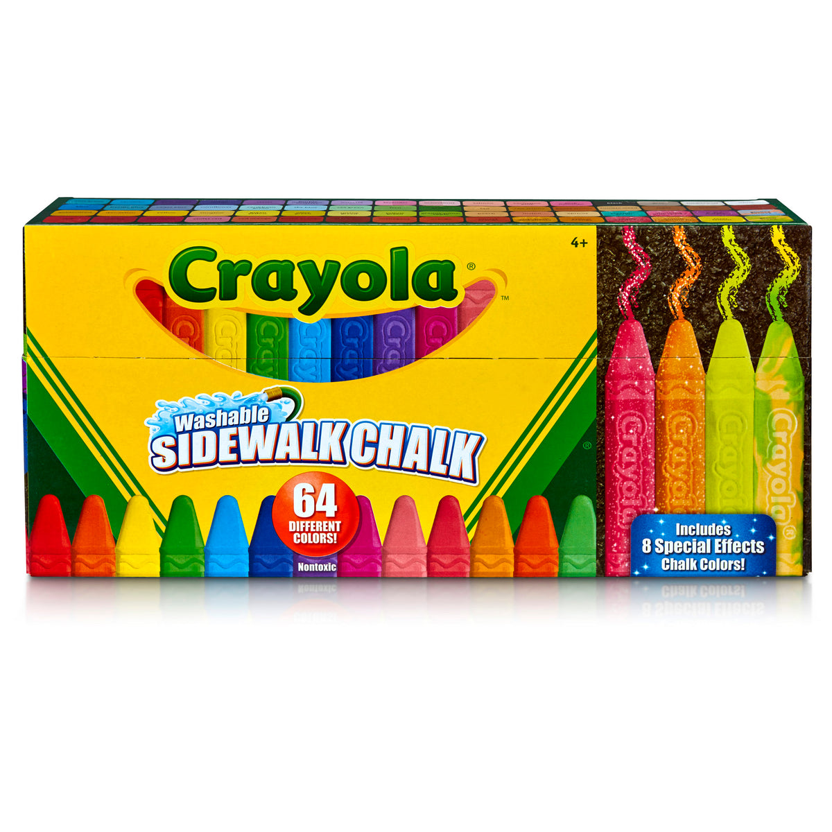 Crayola® Washable Sidewalk Chalk, 64 Count