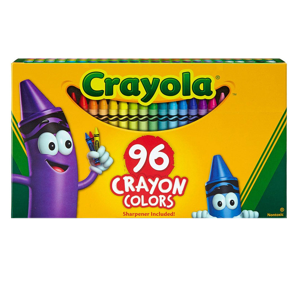 Crayola® 96 Count Crayons Hinged Top Box