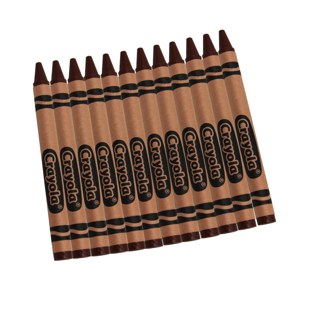 Crayola® Bulk Brown Crayons, 12 Count