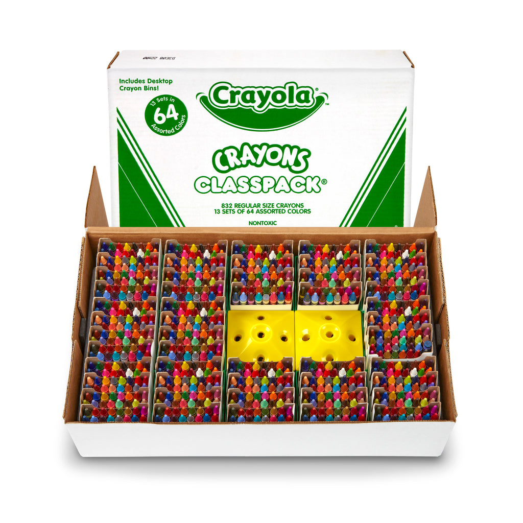 Crayola® Crayons 64 Color Classpack 832 Count