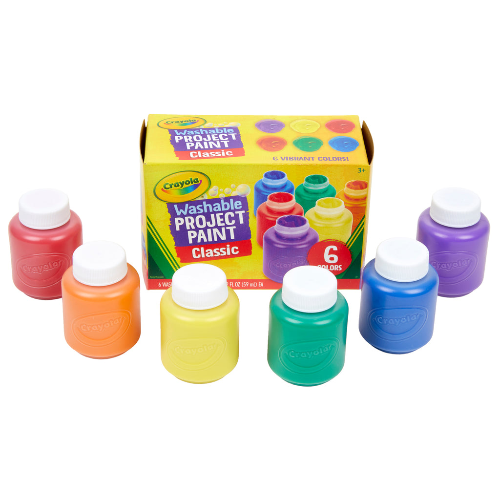 Crayola® Washable Kids Paint 6 Jar Set
