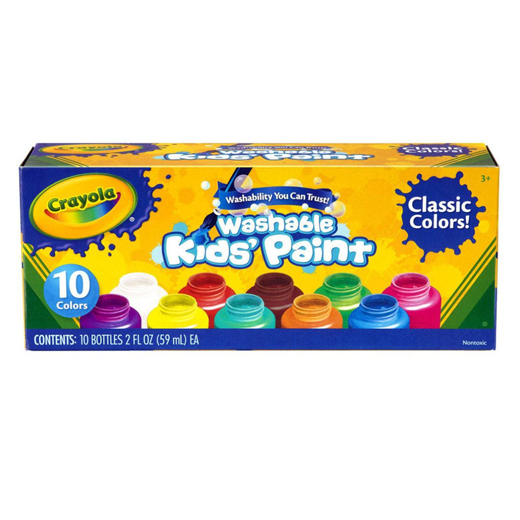 Crayola® Washable Kids Paint 10 Jar Set
