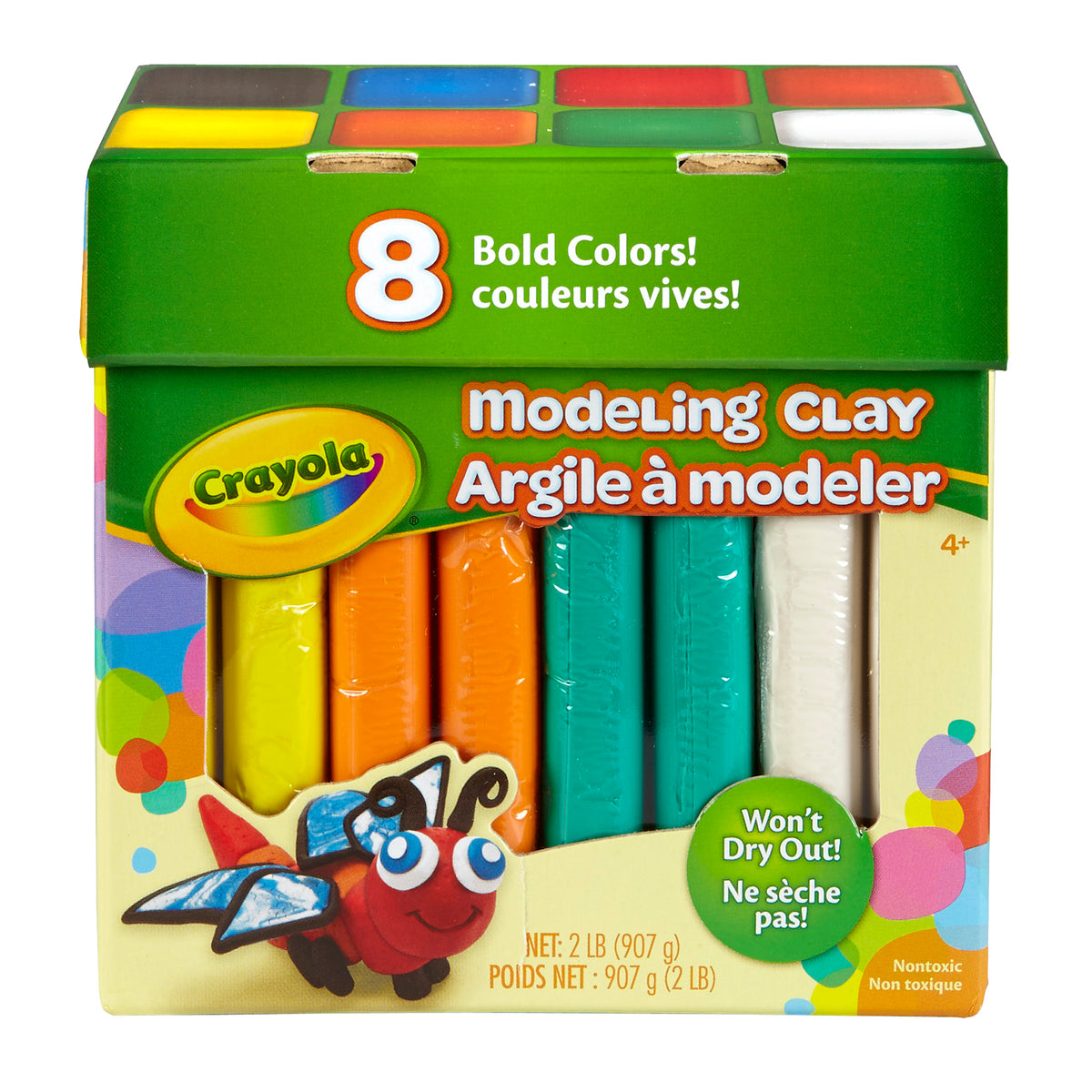 Crayola® Modeling Clay, 2 Lb Jumbo Assortment (8 Count)