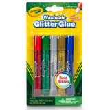 Crayola® Washable Glitter Glue Bold 5 Count