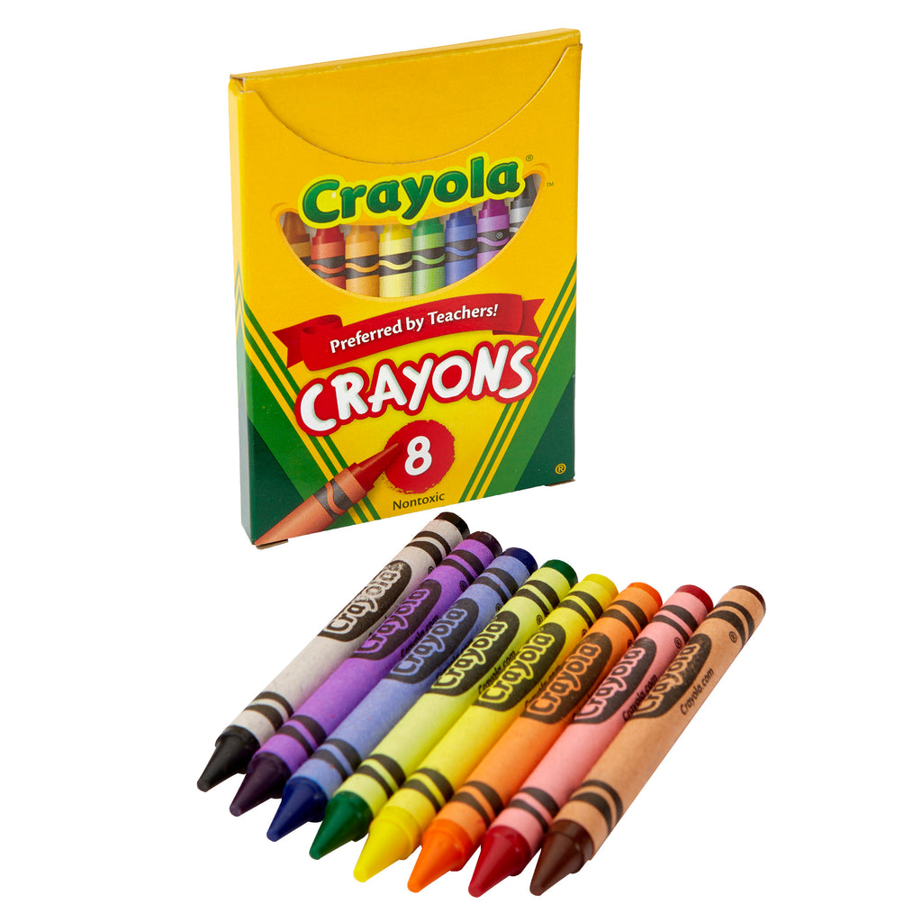 Crayola® Large Size Tuck Box 8Pk