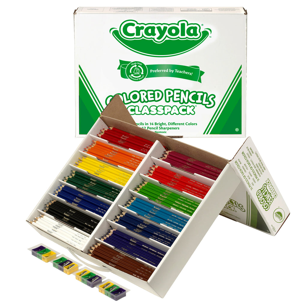 Crayola® Colored Pencils 462 Count Classpack 14 Colors