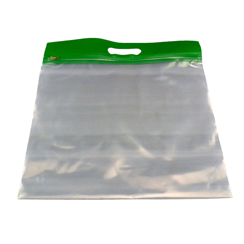 Bags of Bags Zipafile Storage Bags 25Pk Green