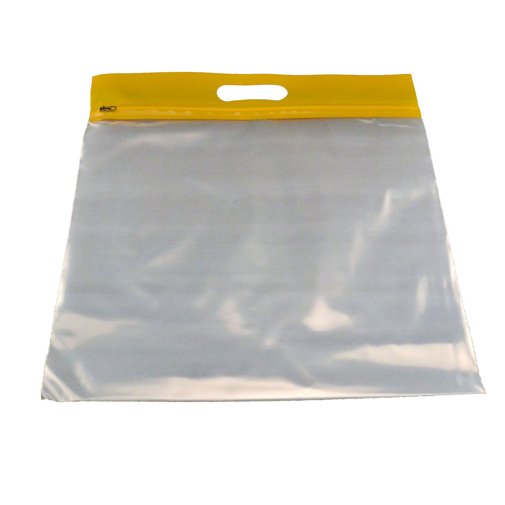 Bags of Bags Zipafile Storage Bags 25Pk Yellow