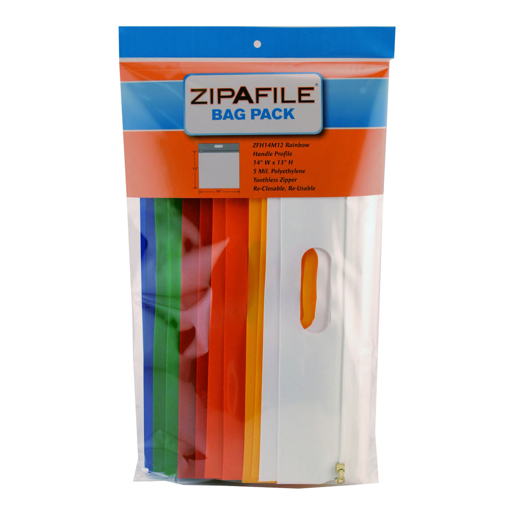 Bags of Bags Zipafile Storage Bags Pack Of 12