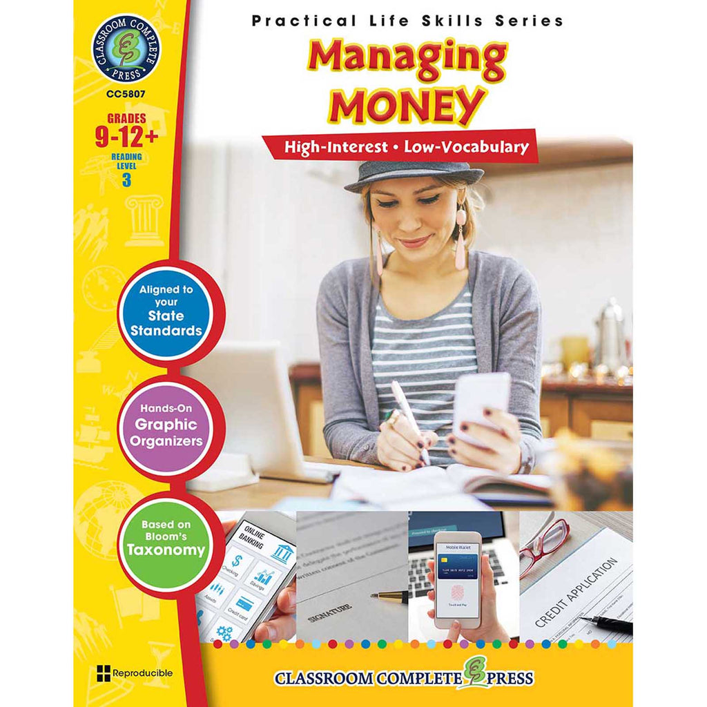 Classroom Complete Press Practical Life Skills: Managing Money