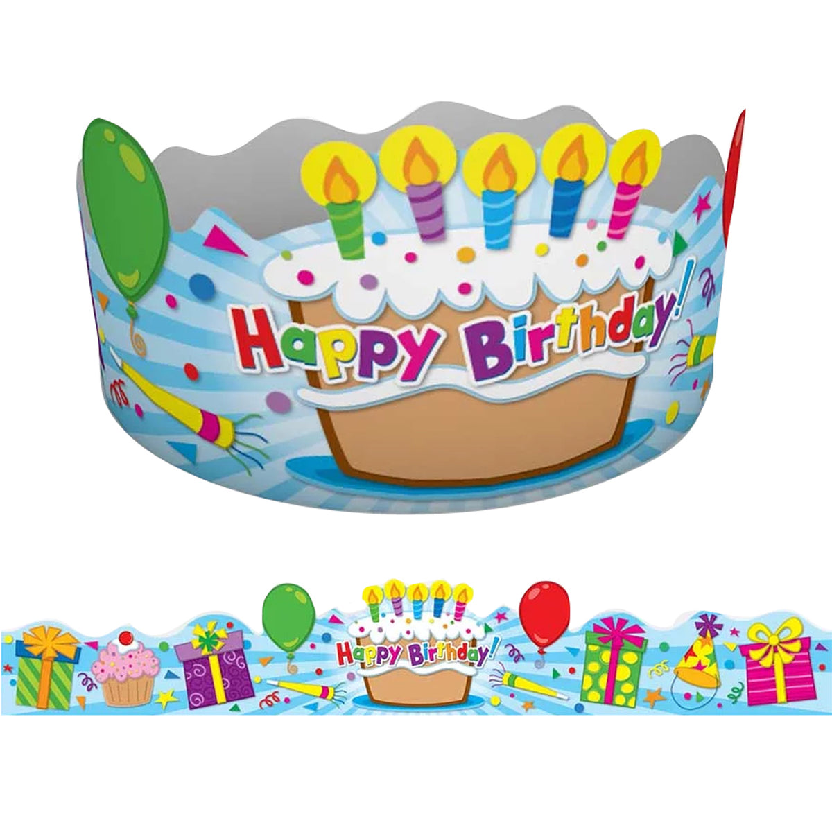 Carson Dellosa Birthday Crowns