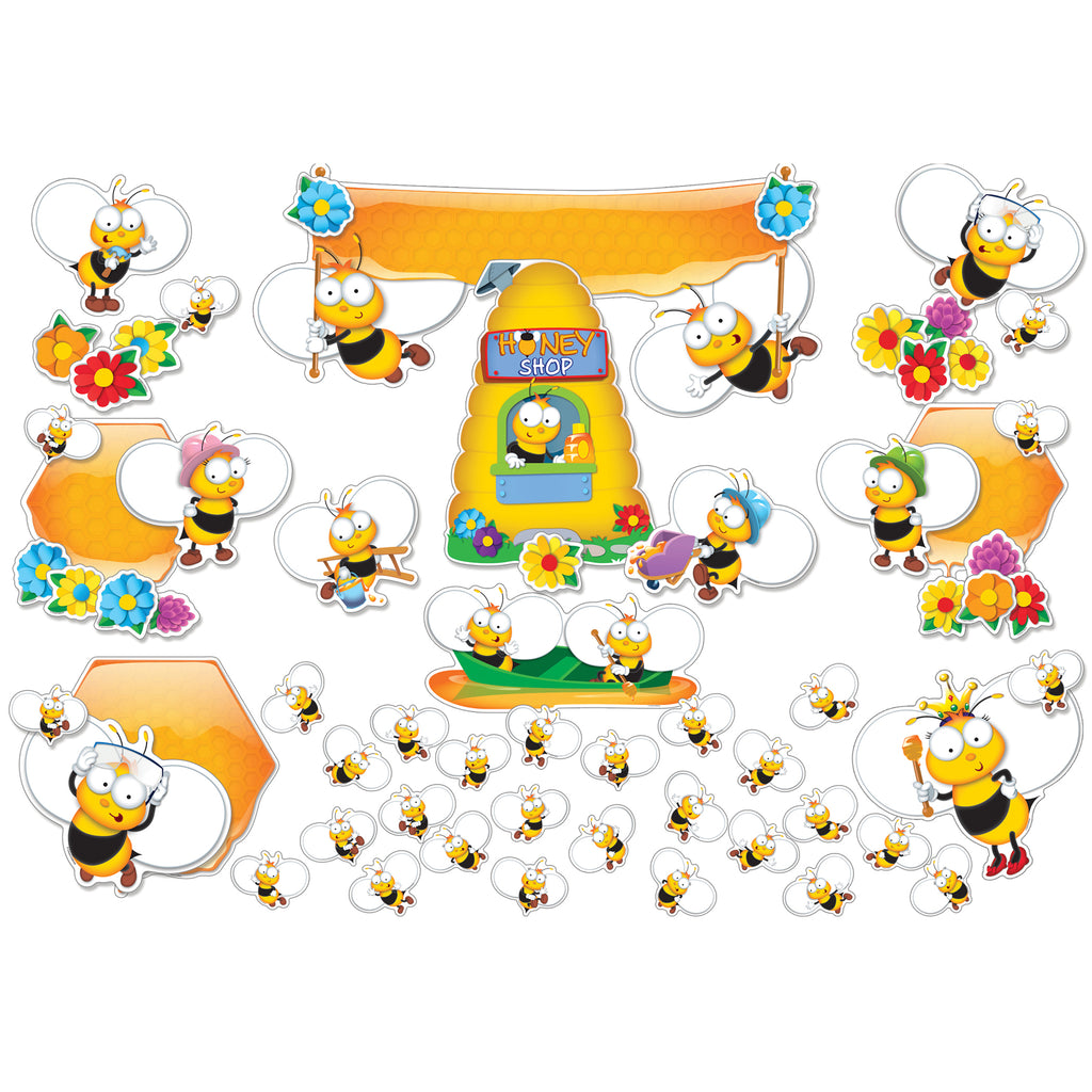 Carson Dellosa Buzz–Worthy Bees Bulletin Board Set (discontinued)