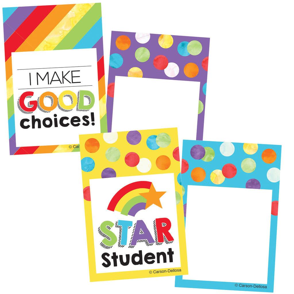 Carson Dellosa Celebrate Learning Reward Tags Mini Colorful Cut-Outs®