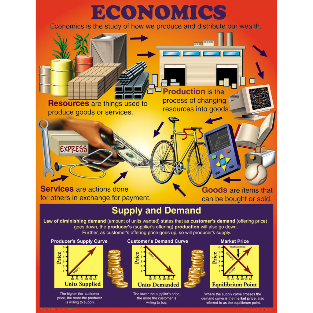 Carson Dellosa Economics Chart (discontinued)