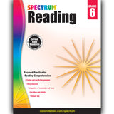 Carson Dellosa Spectrum Reading Workbook, Grade 6