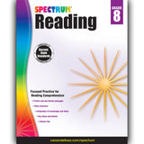 Carson Dellosa Spectrum Reading Workbook, Grade 8