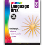 Carson Dellosa Spectrum Language Arts Workbook, Grade 8