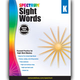 Carson Dellosa Spectrum Sight Words Workbook, Grade K (discontinued)