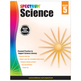 Carson Dellosa Spectrum Science Workbook, Grade 5