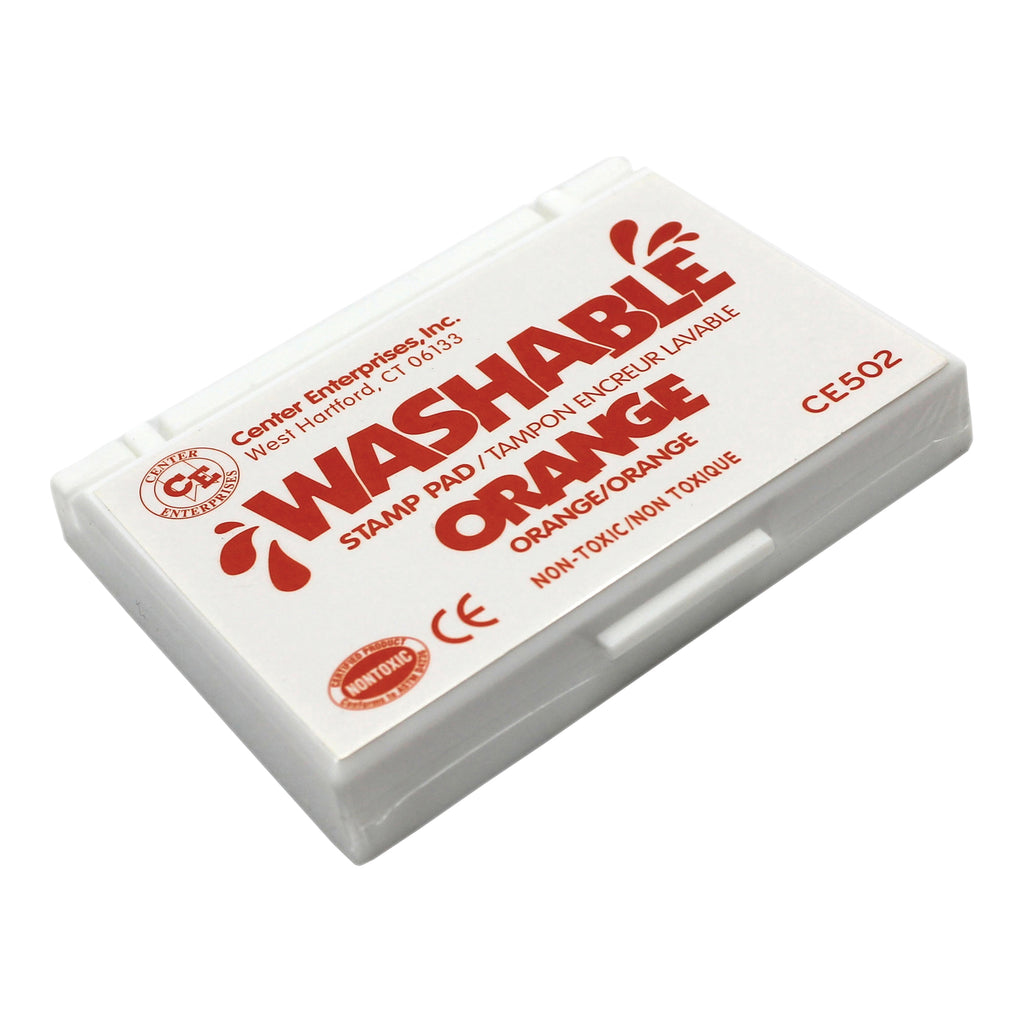 Center Enterprises Washable Stamp Pad - Orange