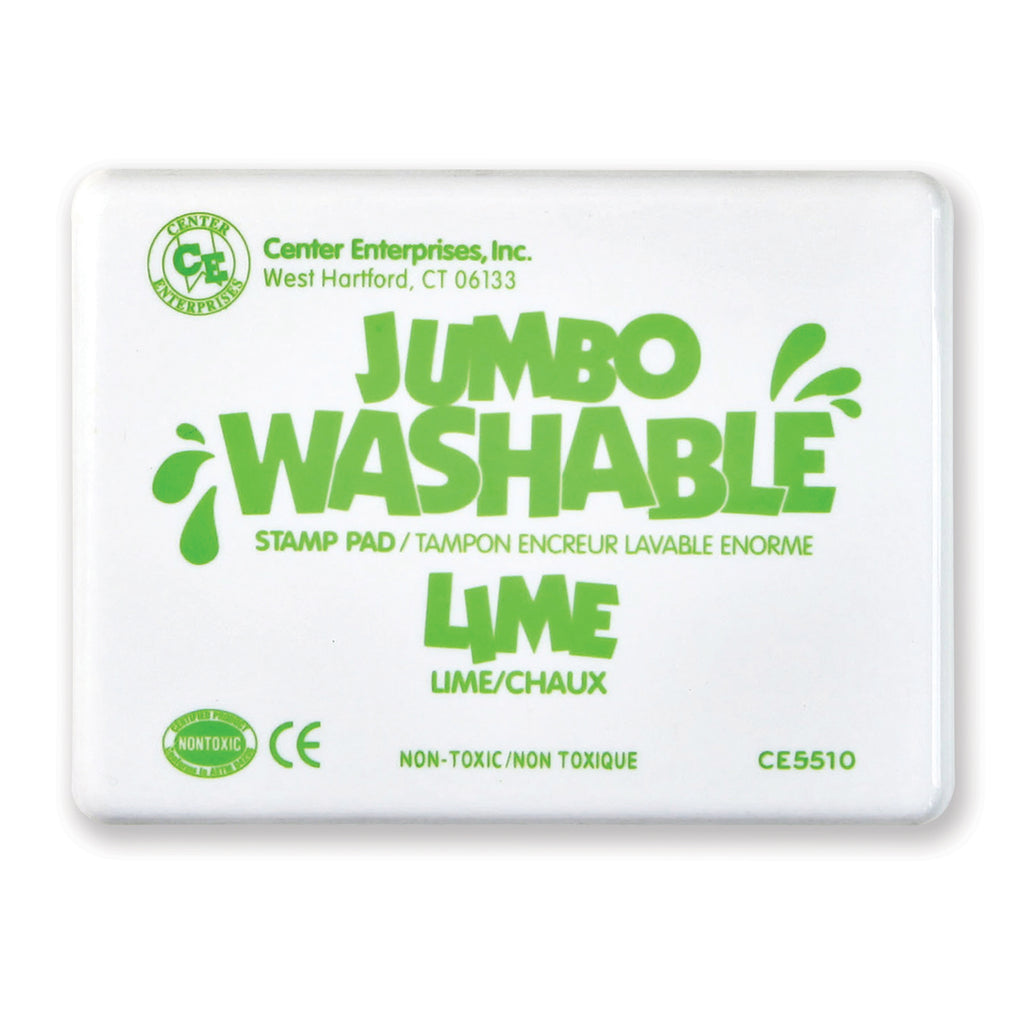 Center Enterprises Jumbo Washable Stamp Pad - Lime Green (discontinued)