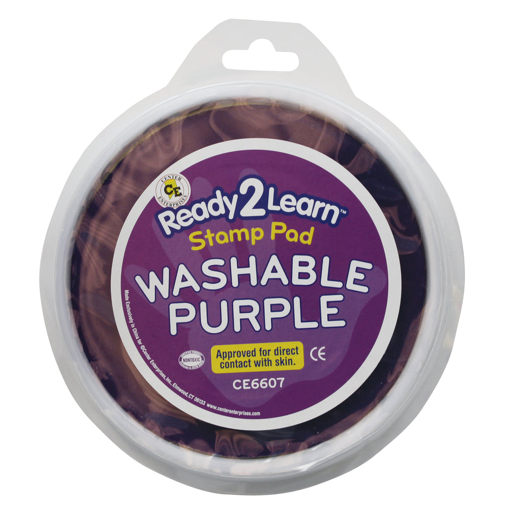 Center Enterprises Jumbo Washable Paint/Ink Stamp Pad-Purple