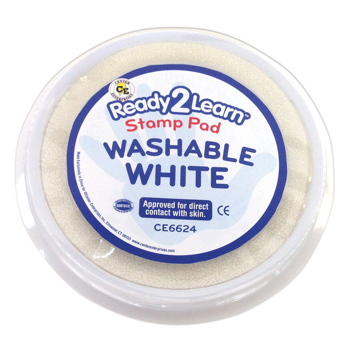 Center Enterprises Ready2Learn™ Washable Stamp Pad, White