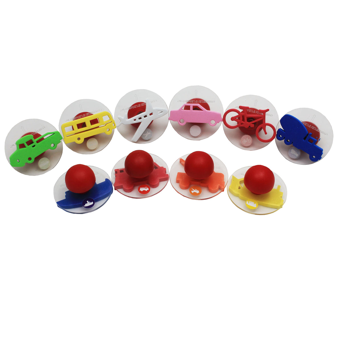 Center Enterprises Ready2Learn™ Giant Transport Stamps Set 1 (10)