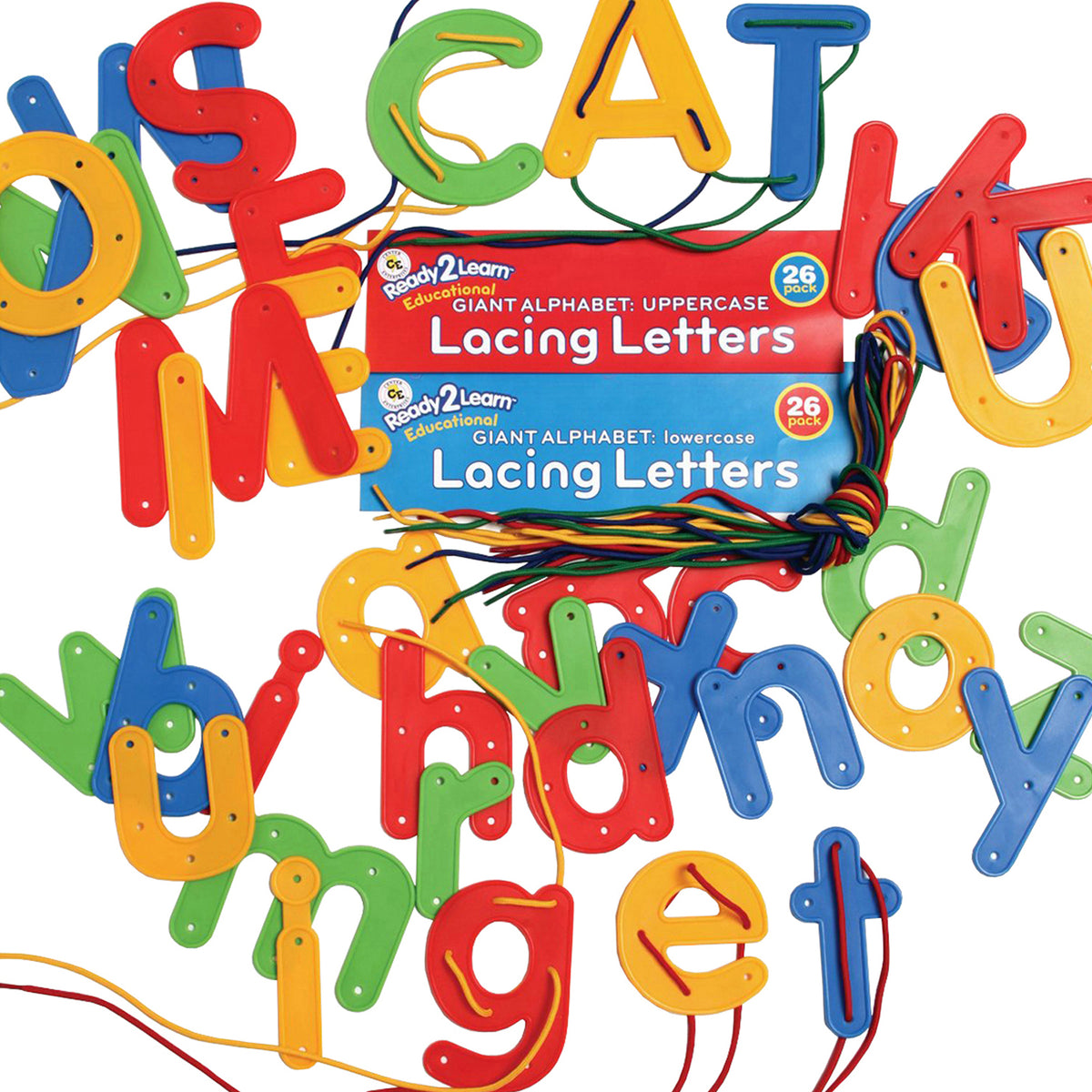 Center Enterprises Ready2Learn™ Uppercase & Lowercase Lacing Alphabets