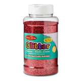 Charles Leonard Glitter, 16 Oz Red