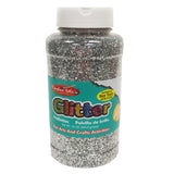 Charles Leonard Glitter, 16 Oz Silver