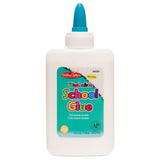 Charles Leonard Washable School Glue, 4 Ounce Bottle