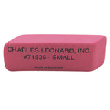 Charles Leonard Wedge Shape Rubber Eraser, Small