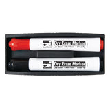 Charles Leonard Magnetic Whiteboard Eraser with Markers