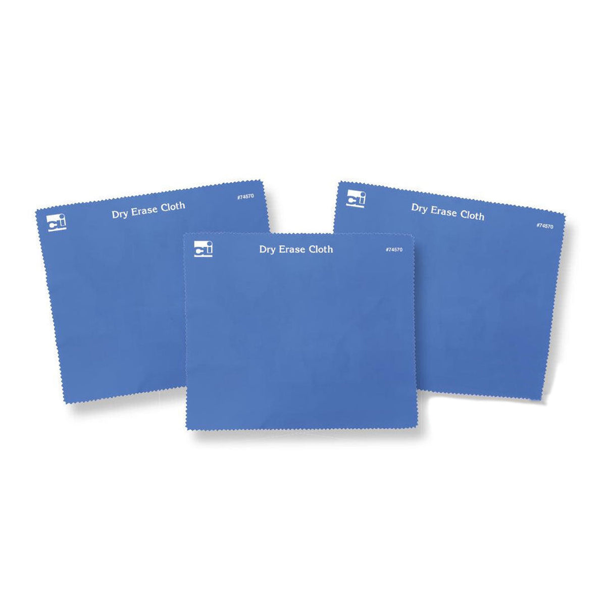 Charles Leonard Dry Erase Cloths, 10 Pack