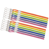 Champion Sports Assorted Neon Nylon Lanyards