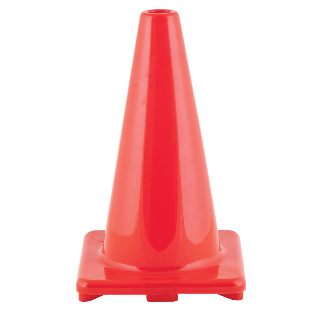 Champion Sports 18" High Visibility Flexible Vinyl Cone, Orange