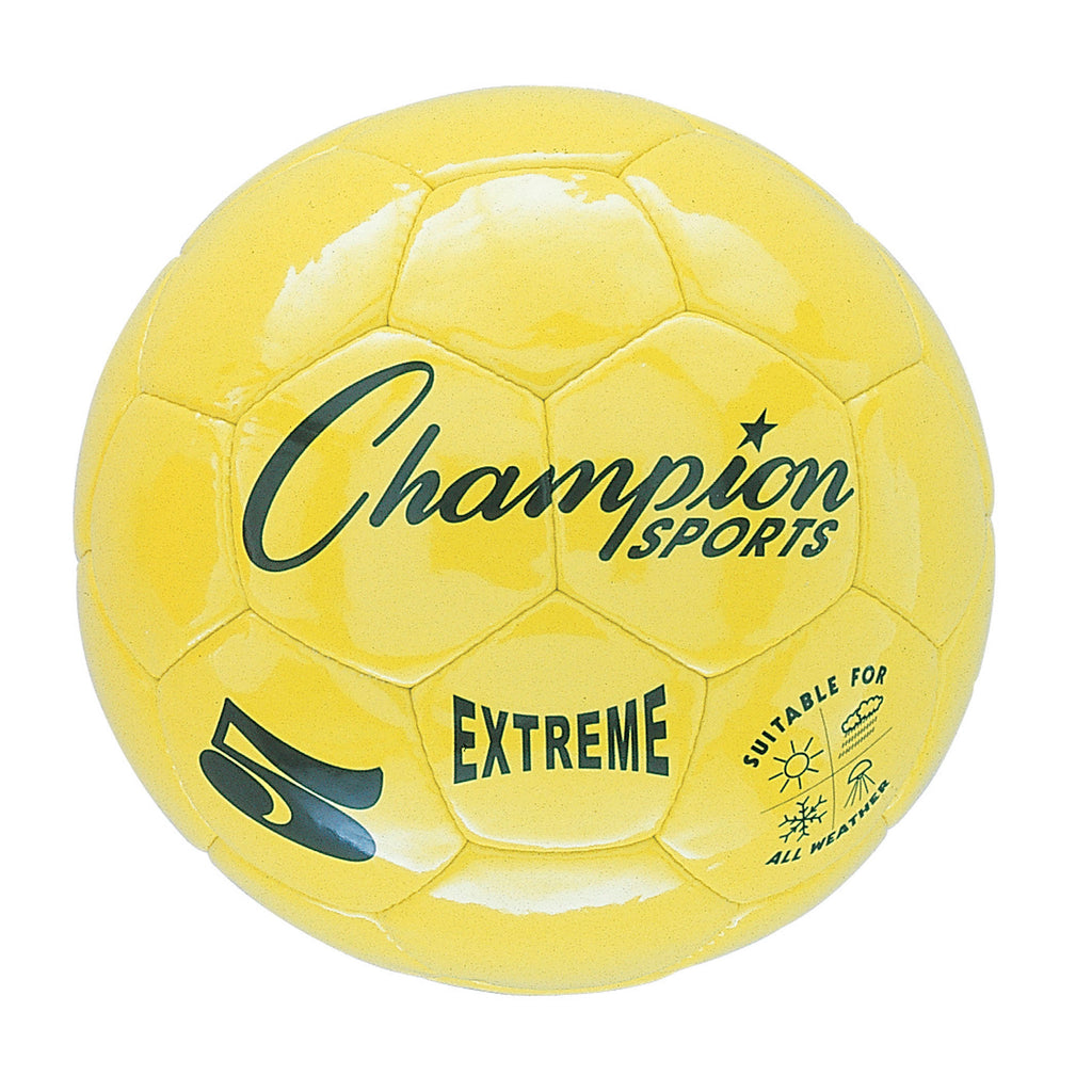 Champion Sports Extreme Soccer Ball, Size 5 Yellow