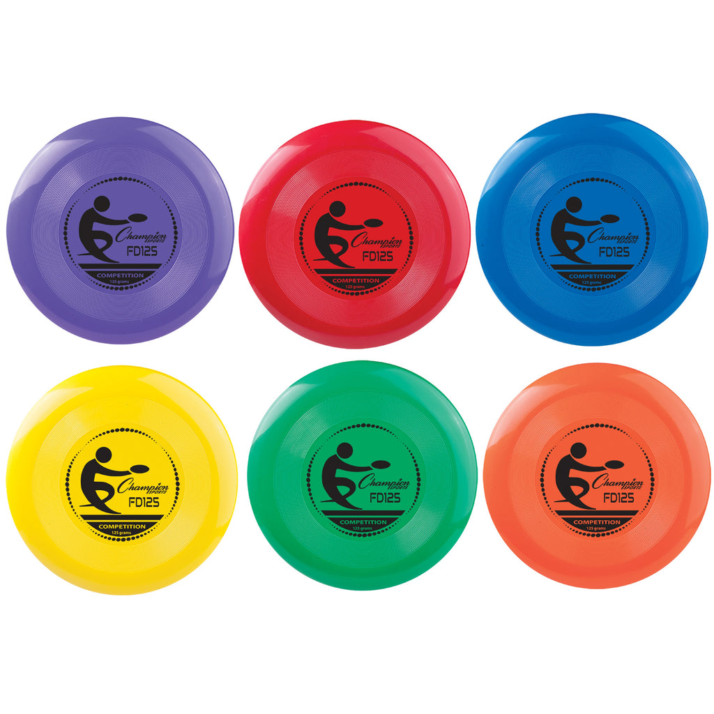 Frisbit Champion Sports 125 Gram Competition Plastic Frisbee | CHSFD125 – SupplyMe