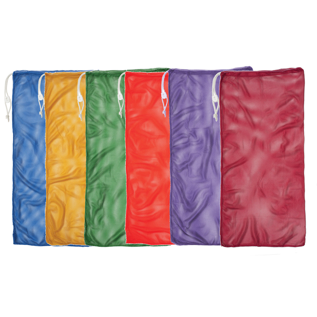 Champion Sports Mesh Bags, Set of 6 Colors