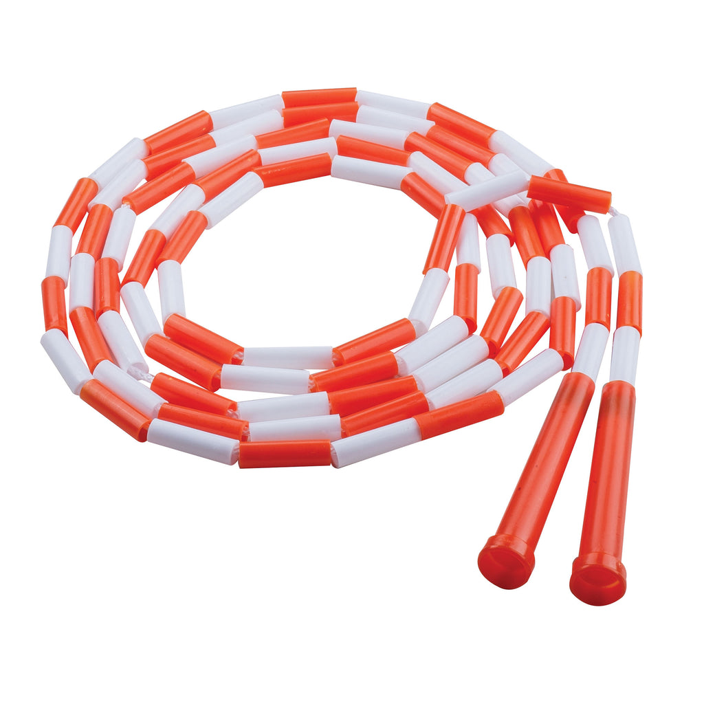 Champion Sports Plastic Segmented Ropes 10Ft Orange & White